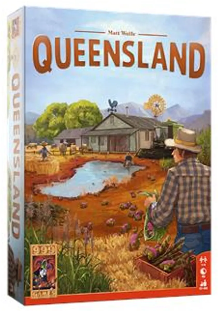 999 Games Queensland Bordspel - 1-4 Spelers