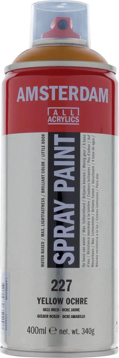 Amsterdam Spuitbusverf Gele oker 400ml