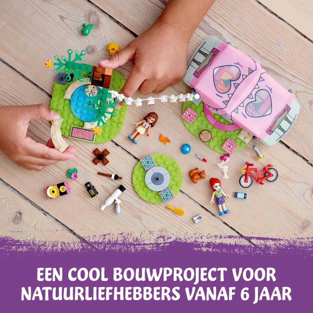 LEGO Friends Glamping in de Natuur 41392 - 241 Stukken - Paars - afbeelding 6 van 6