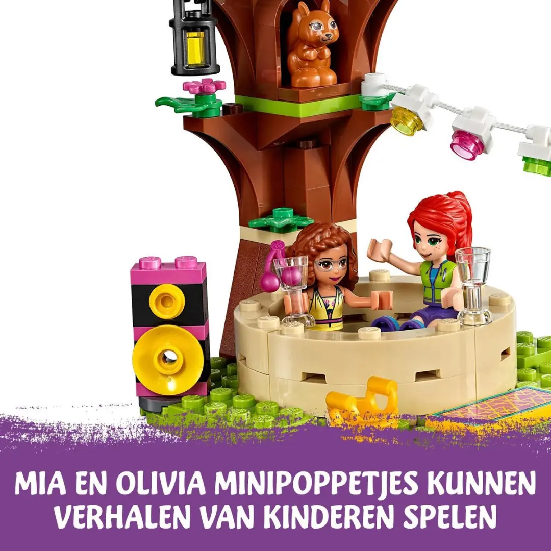 LEGO Friends Glamping in de Natuur 41392 - 241 Stukken - Paars
