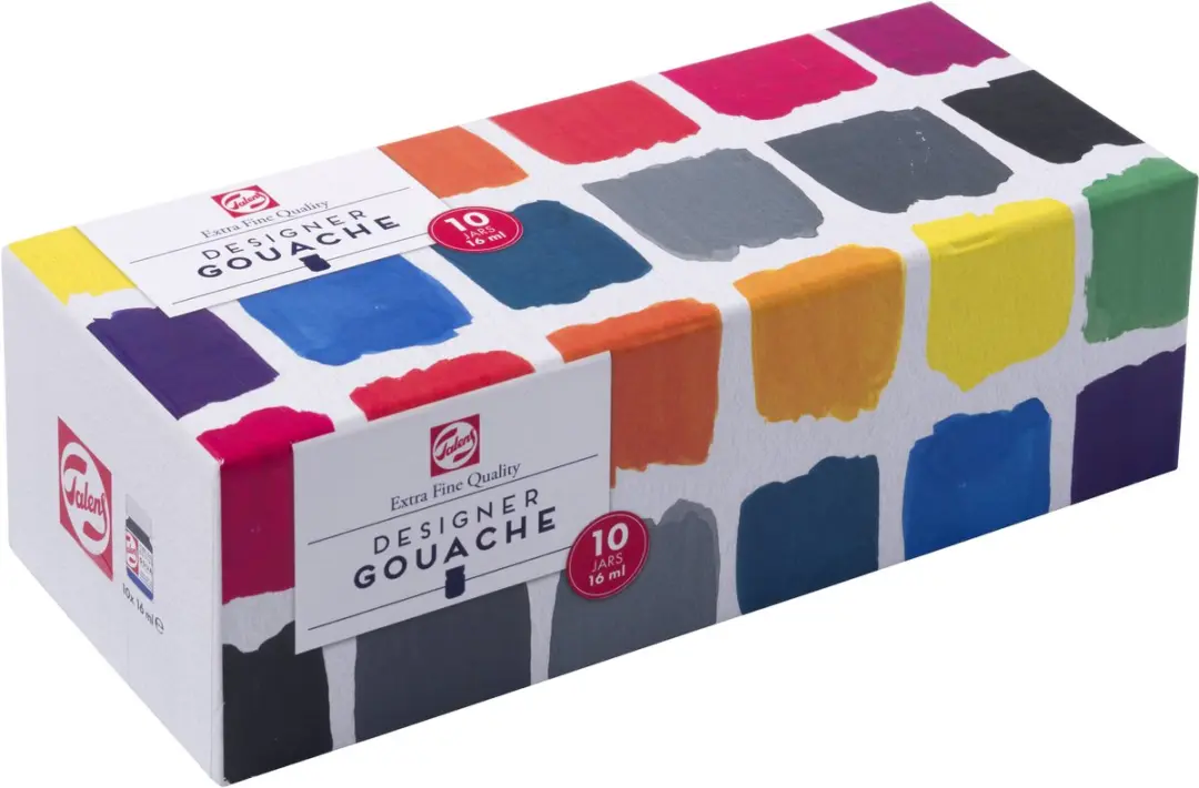 Talens Gouache Colour Mixing Set 10x16ml