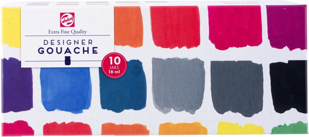 Talens Gouache Colour Mixing Set 10x16ml