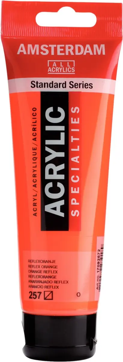 Amsterdam Standard Acrylverf 120ml - Reflexoranje 257
