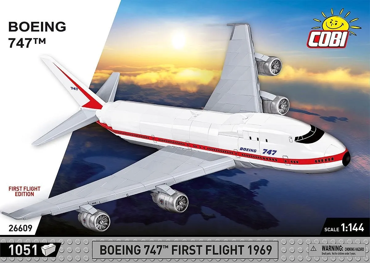 Cobi 747 Eerste Vlucht 1969 - 1051 Stukken - Meerkleurig