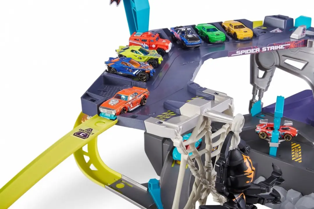 Zuru Metal Machines Spider Attack Racebaan - Multi - afbeelding 6 van 6