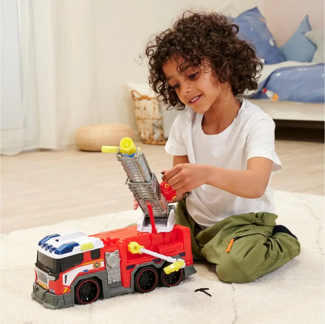 Dickie Brandweerwagen Licht en Geluid 203307000 - 2x AAA