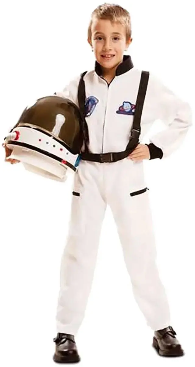 Charm Astronaut Costume - 8 jaar - Wit