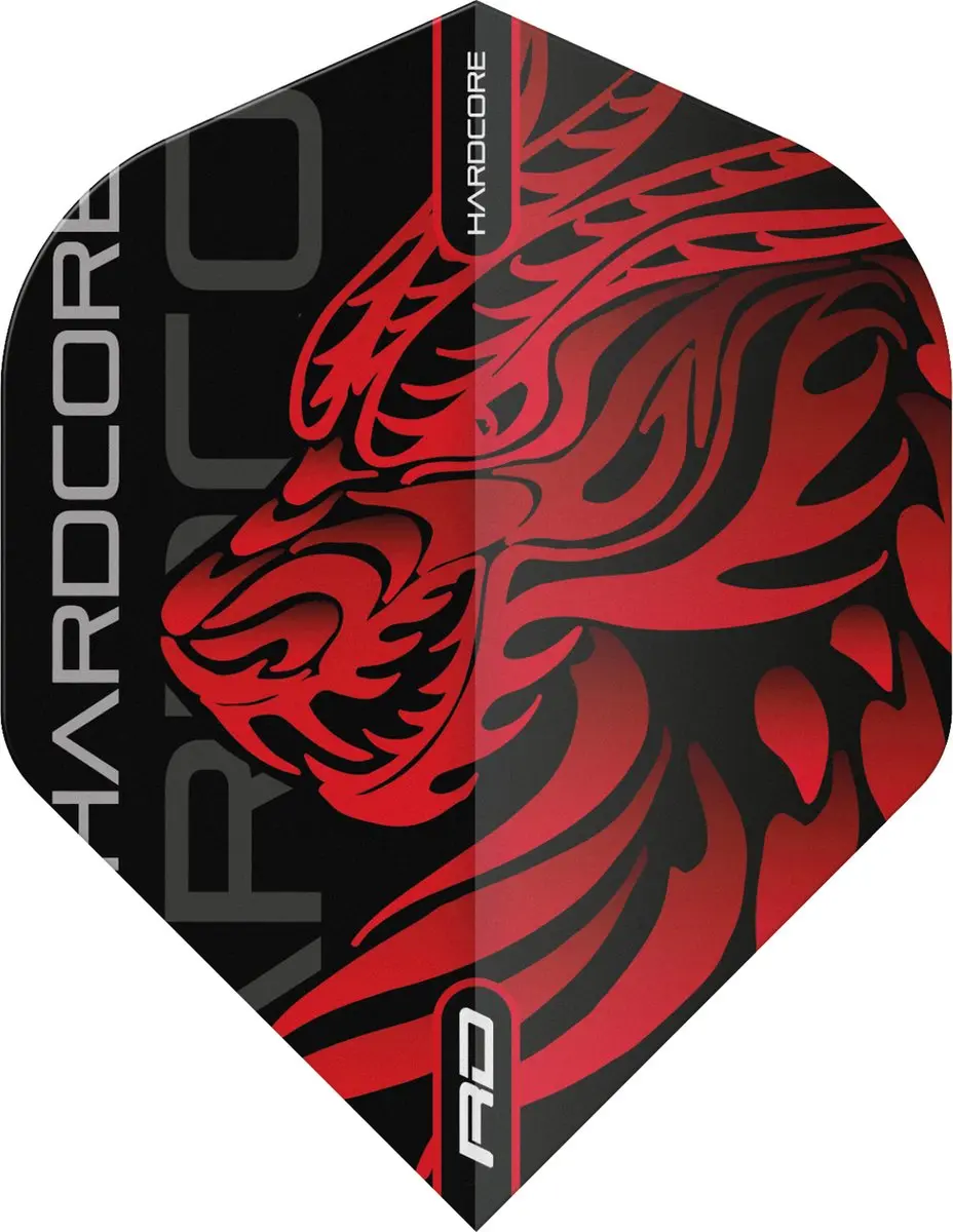 Red Dragon Jonny Clayton Hardcore Flight Collection X0800 Dart Flights - 3 Stuks