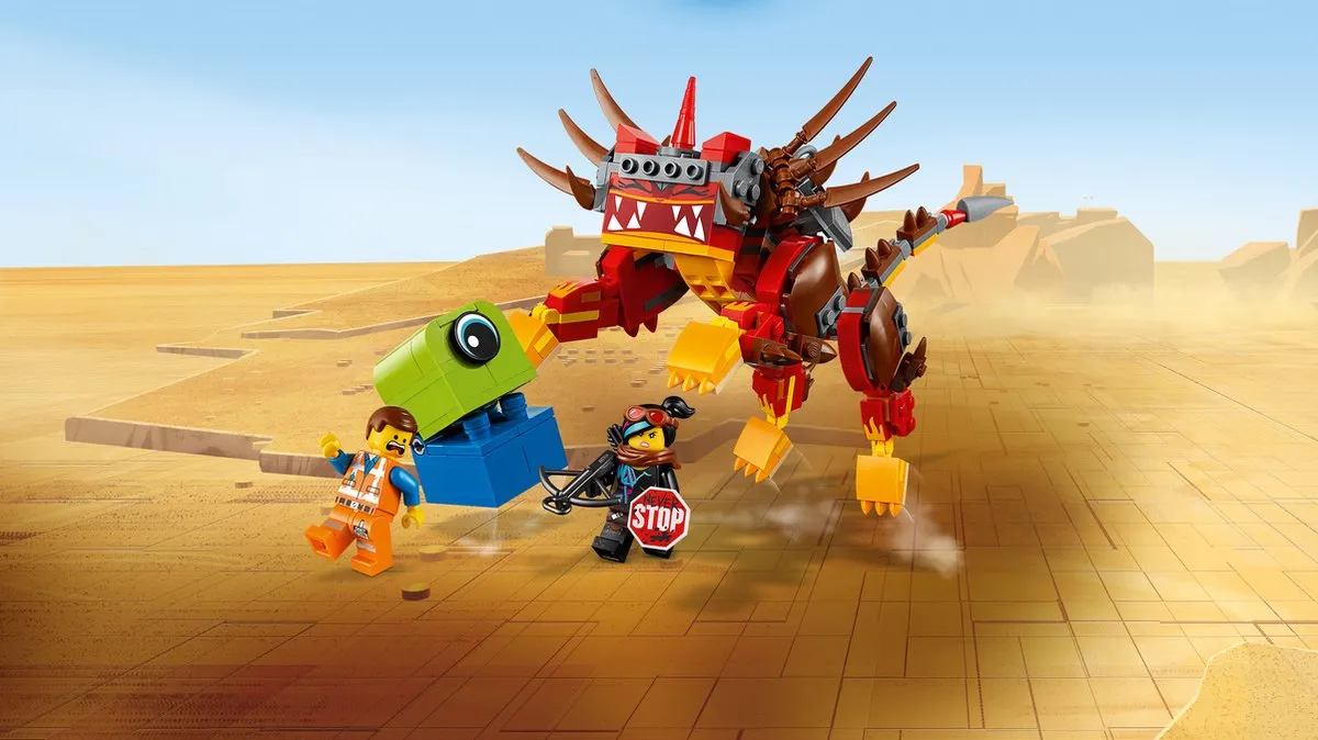 LEGO The Movie 2 Ultrakatty & Strijder Lucy 70827 - 348 Stukken - Paars