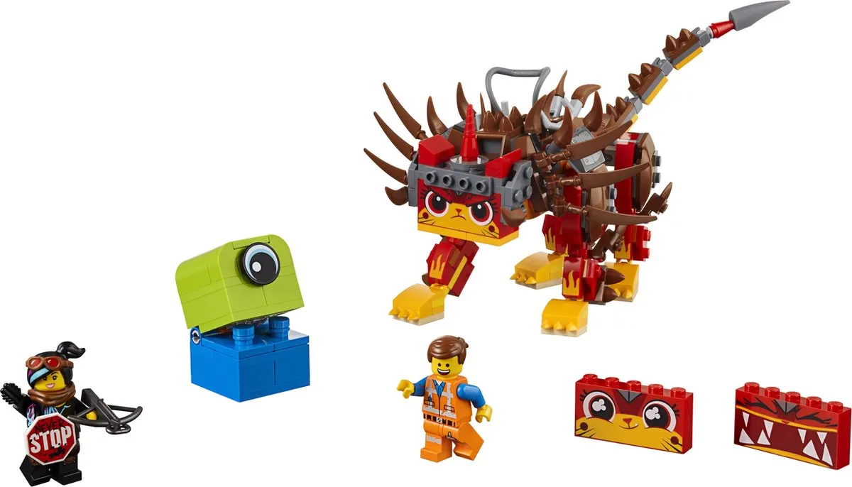 LEGO The Movie 2 Ultrakatty & Strijder Lucy 70827 - 348 Stukken - Paars
