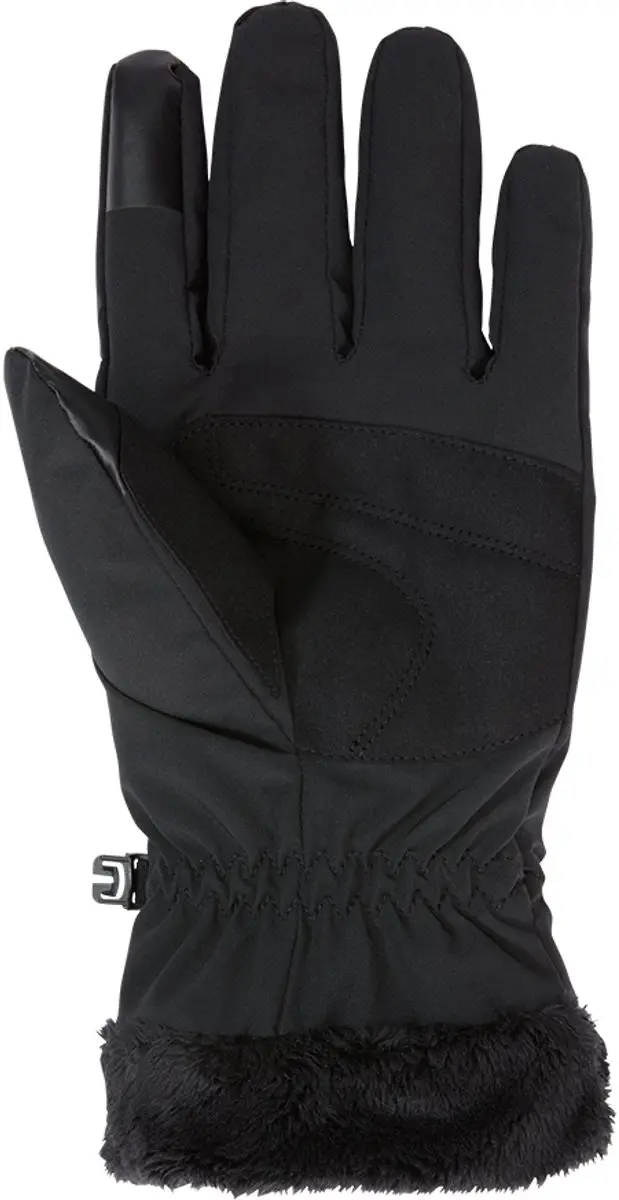 Jack Wolfskin Highloft Handschoenen Dames - S - Zwart