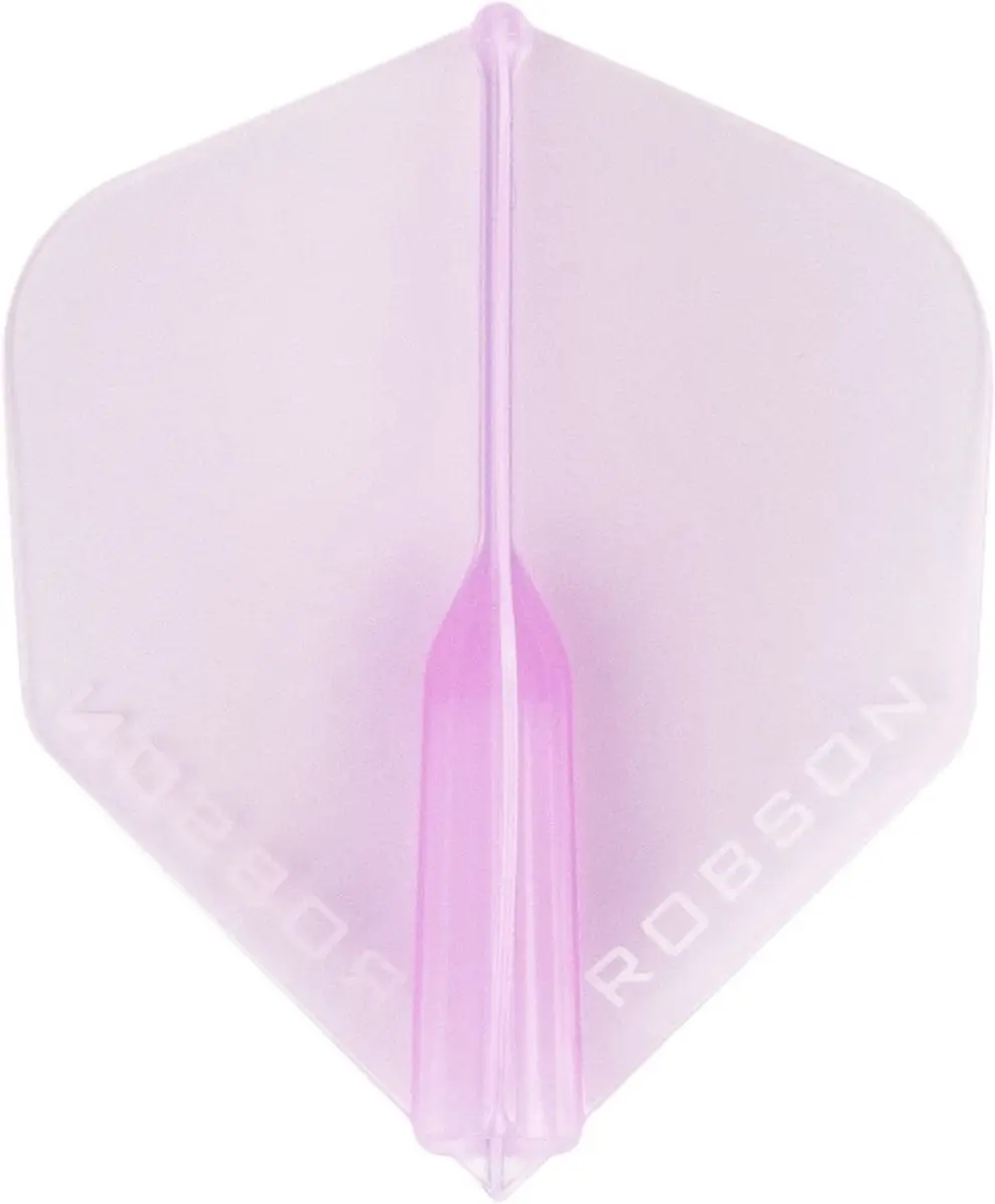 Bull's Robson Plus Crystal Clear Roze Dart Flights