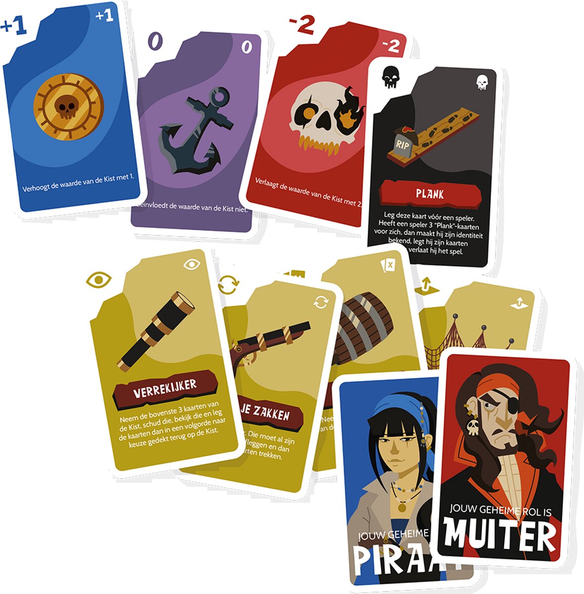 999 Games - Verraders aan Boord! - kaartspel - Partygame - Eenvoudige spelregels - Iedereen kan meedoen!