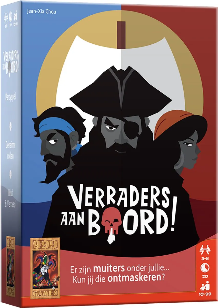 999 Games Verraders aan Boord! Kaartspel - 8 Spelers