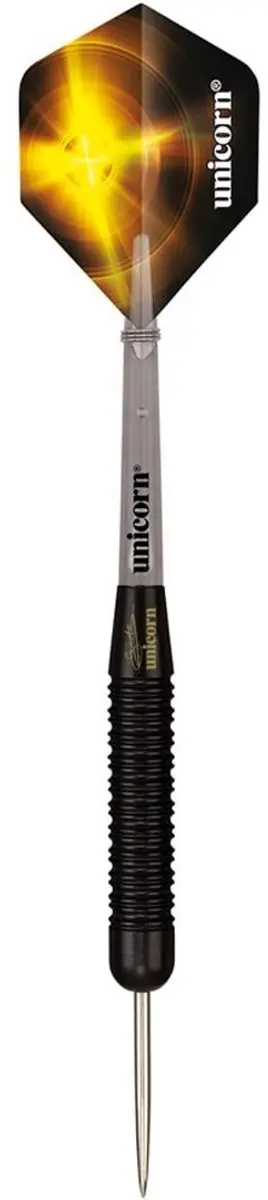 Unicorn Gary Anderson World Champion Black Brass P1 Dartpijlen - 3 Stuks