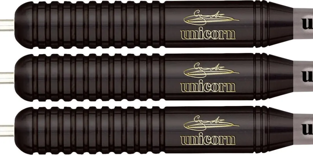 Unicorn Gary Anderson World Champion Black Brass P1 Dartpijlen - 3 Stuks