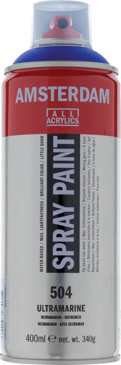 Amsterdam Spraypaint 504 Ultramarijn 400ml