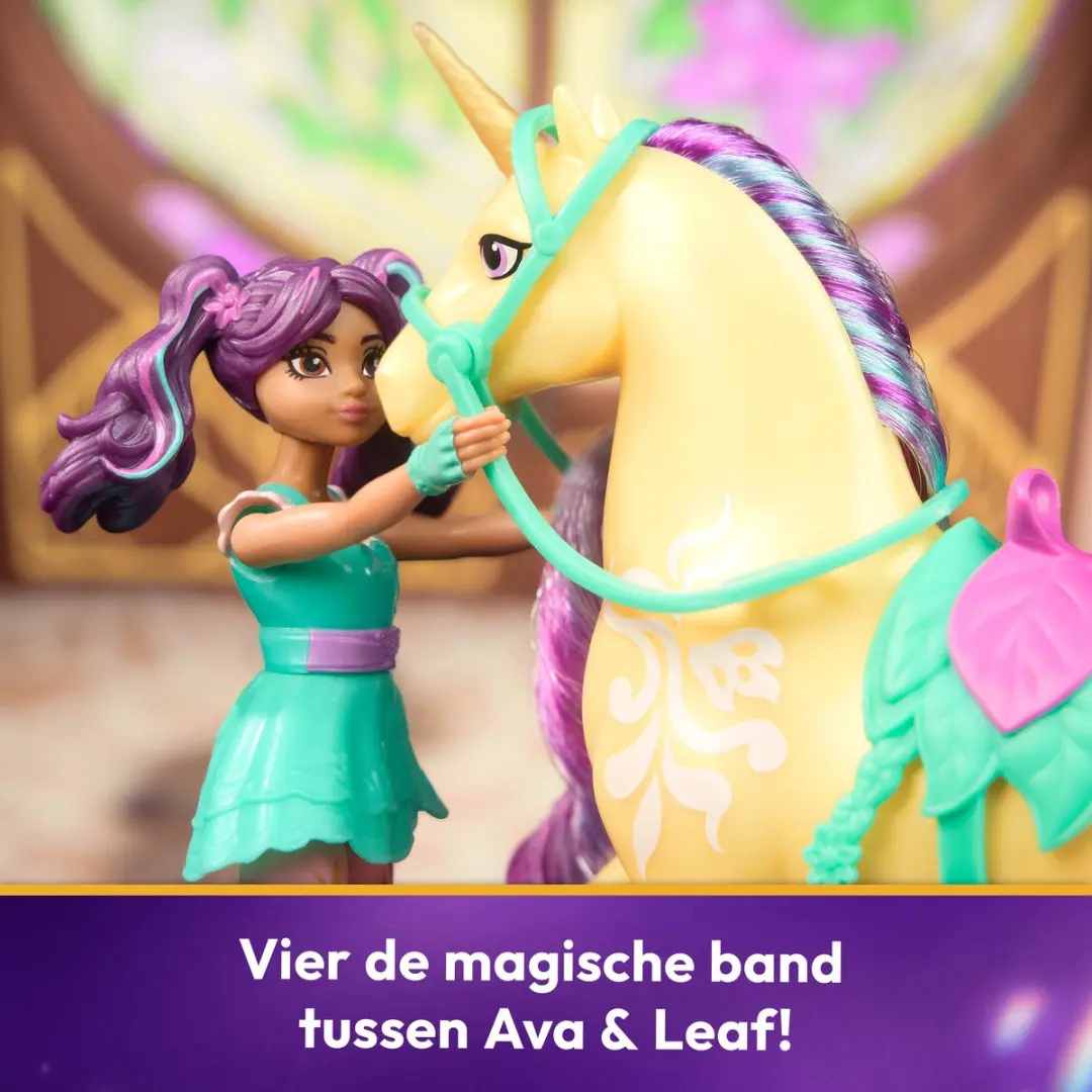 Unicorn Academy Pop Ava & Leaf Speelfigurenset 12,7cm - 3x Knoopcel