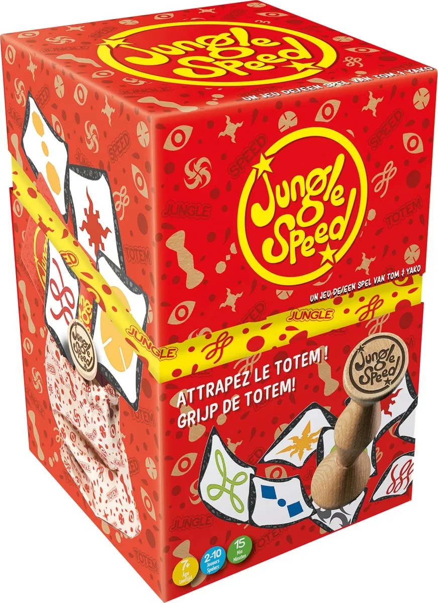 Asmodee Jungle Speed Kaartspel - 2-10 Spelers