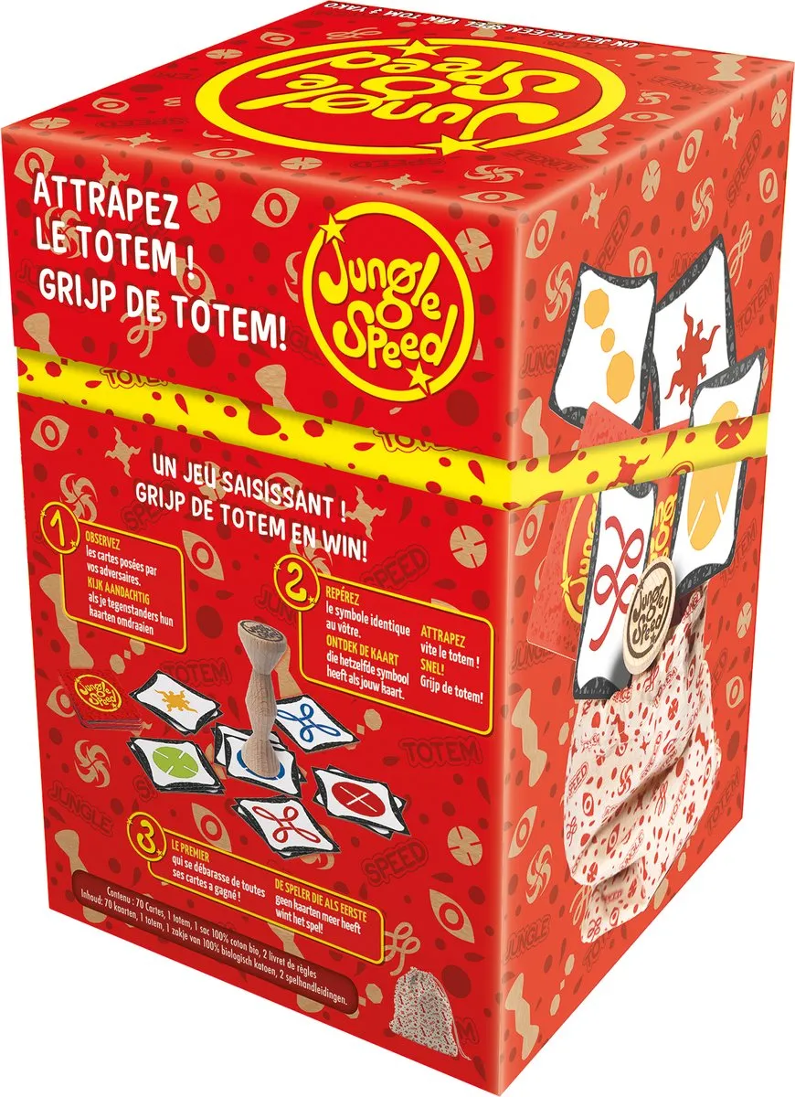 Asmodee Jungle Speed Kaartspel - 2-10 Spelers