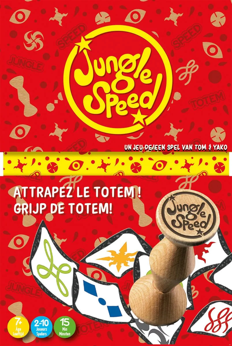 Asmodee Jungle Speed Kaartspel - 2-10 Spelers