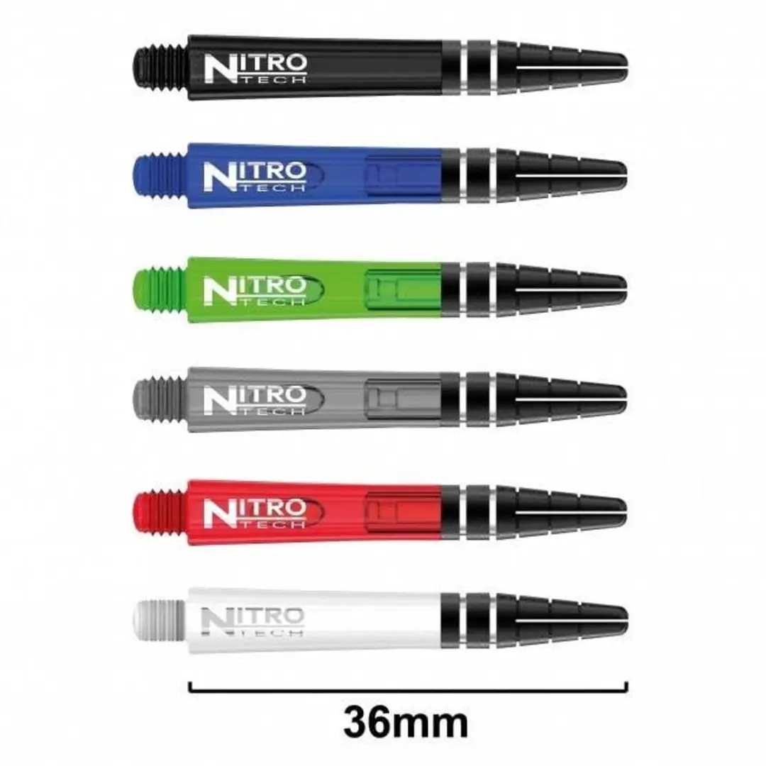 Red Dragon Nitrotech Red TC658 Dart Shafts - 3 Stuks