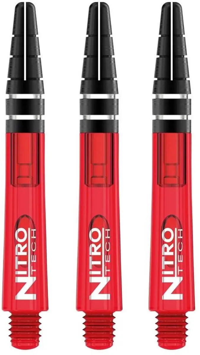 Red Dragon Nitrotech Red TC658 Dart Shafts - 3 Stuks