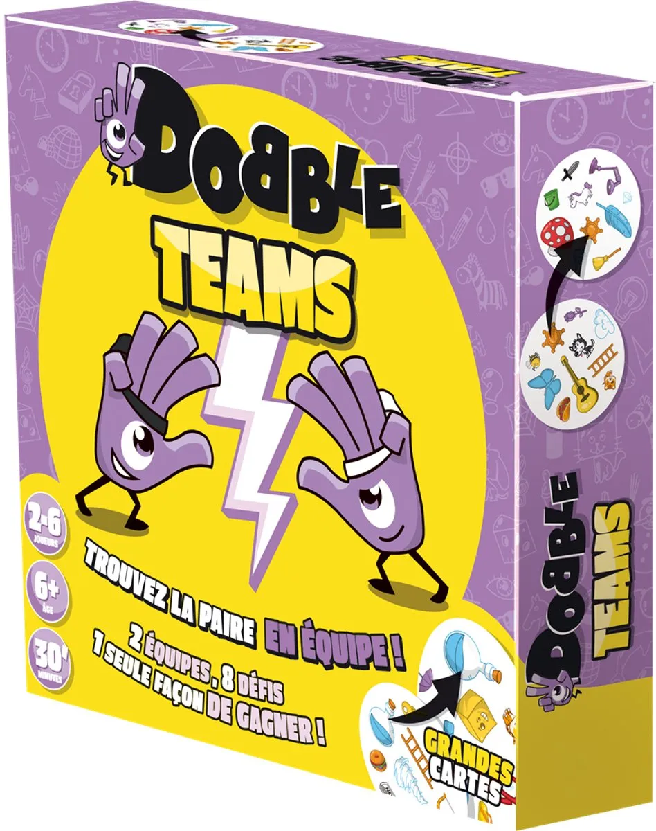 Asmodee Dobble Play as a Team Bordspel