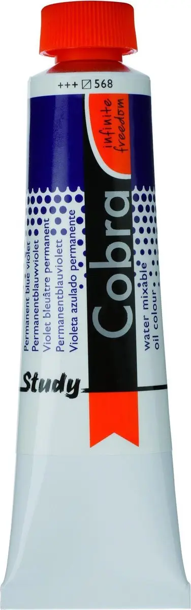 Cobra Study Olieverf 40ml Permanent Blue Violet