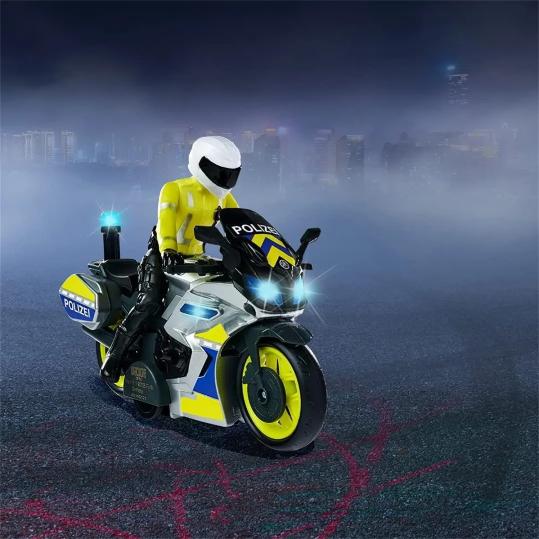 Dickie Toys Motorfiets Politie 203712018 - Kant-en-klaar model