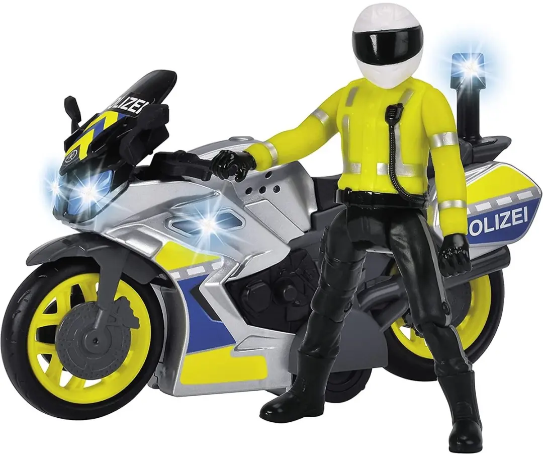 Dickie Toys Motorfiets Politie 203712018 - Kant-en-klaar model