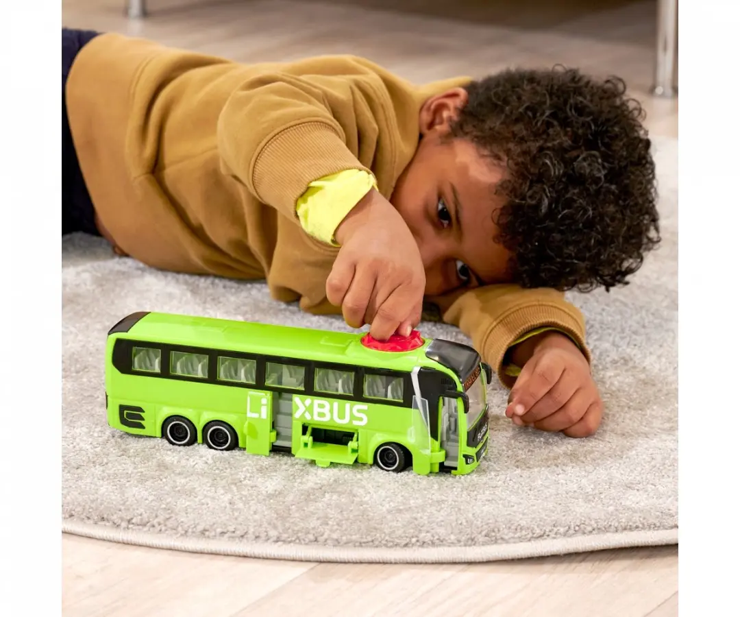 Dickie Toys MAN Lion's Coach Flixbus - Groen - afbeelding 6 van 6