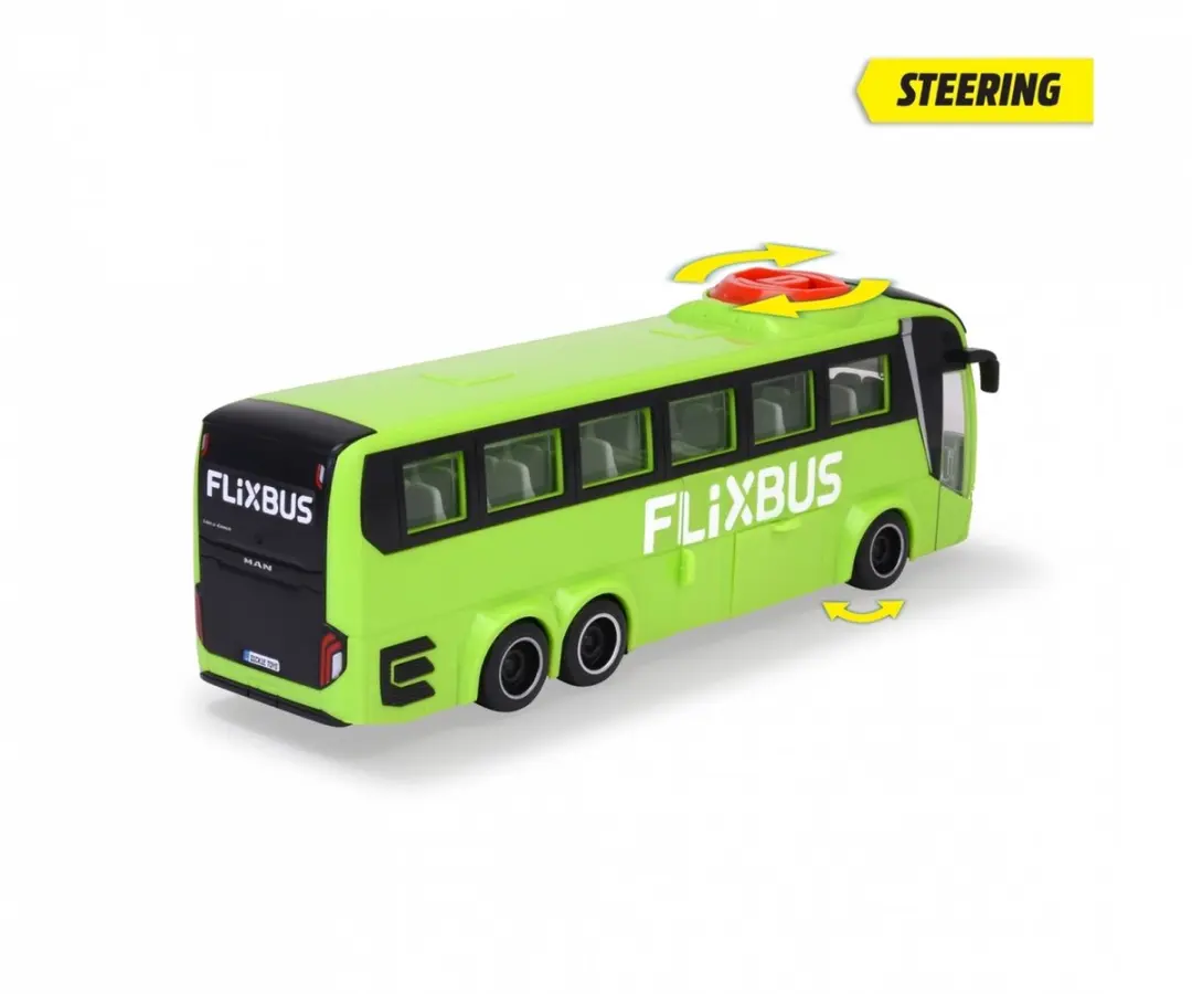 Dickie Toys MAN Lion's Coach Flixbus - Groen