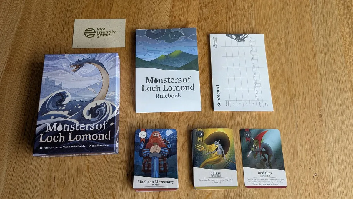 Asmodee Monsters of Loch Lomond Kaartspel - 2025