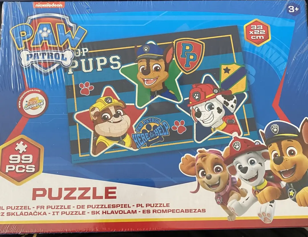 PAW Patrol Pop Pups Puzzel 99 Stukjes