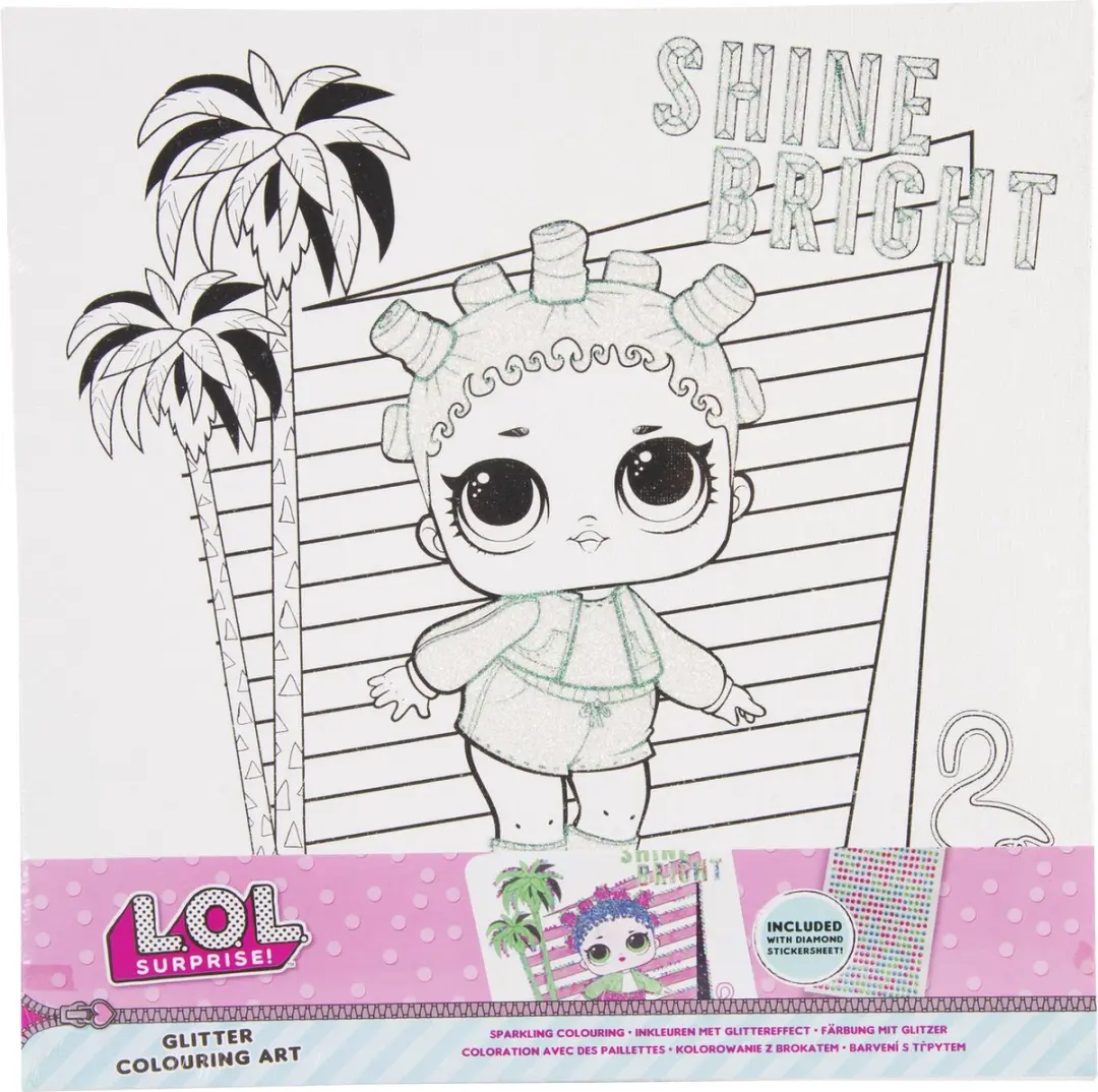 LOL Surprise! Diamond Painting Roller Sk8ter