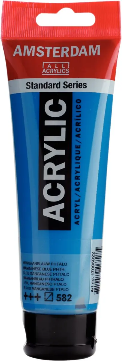 Amsterdam Standard Acrylverf 120ml - Mangaanblauw Phtalo