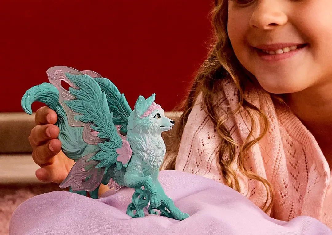Schleich Magische Gevederde Vos 70845 - Meerkleurig