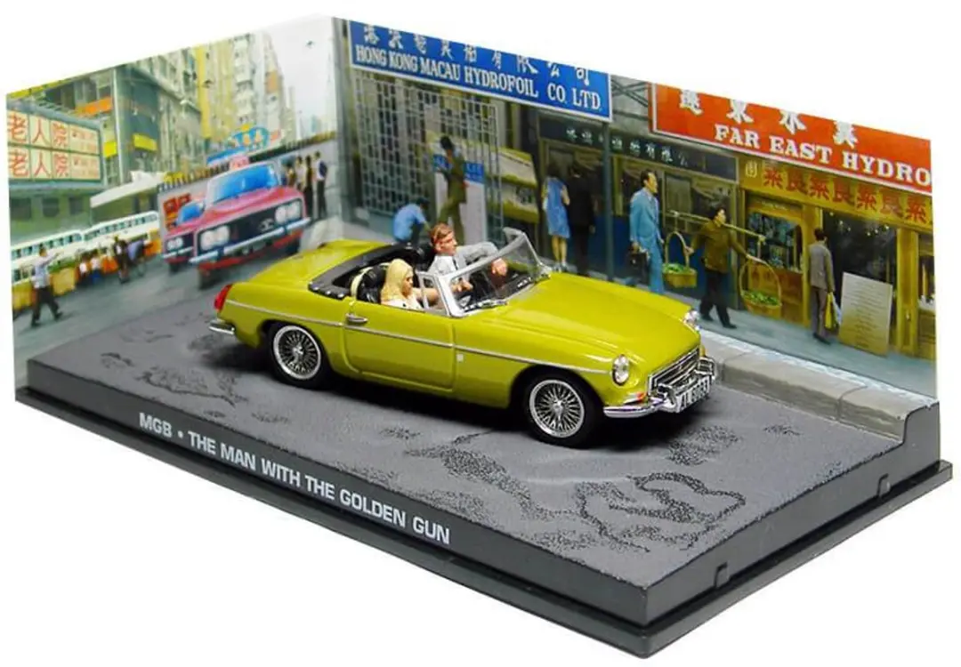 James Bond MGB The Man With The Golden Gun 1/43 Modelauto