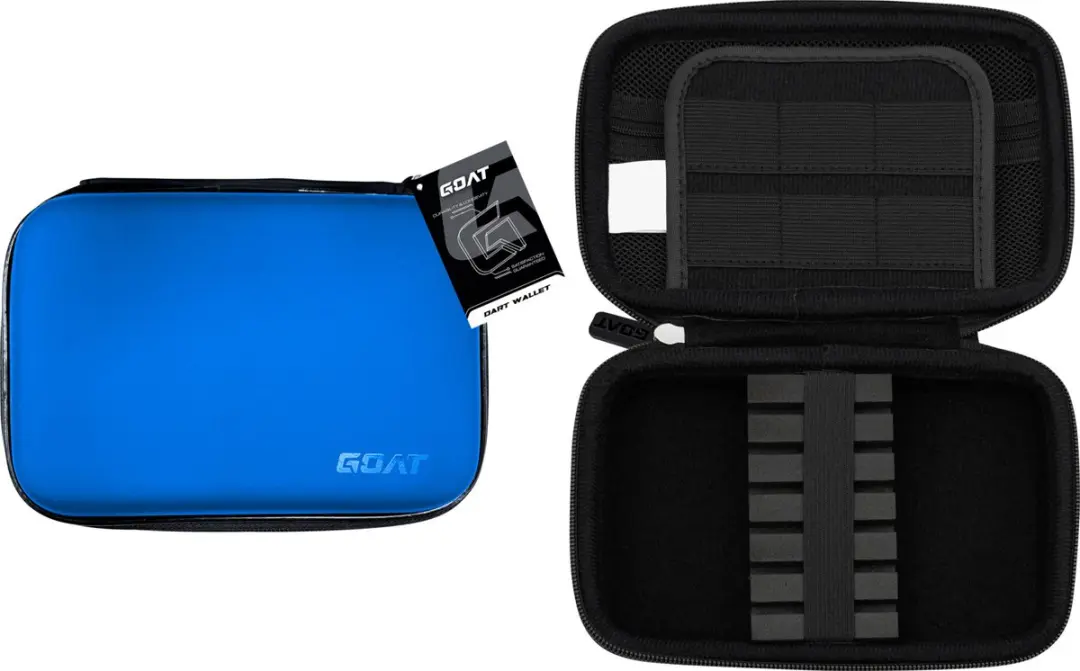 goat Darts Opberg-Locker Wallet - Blauw XL