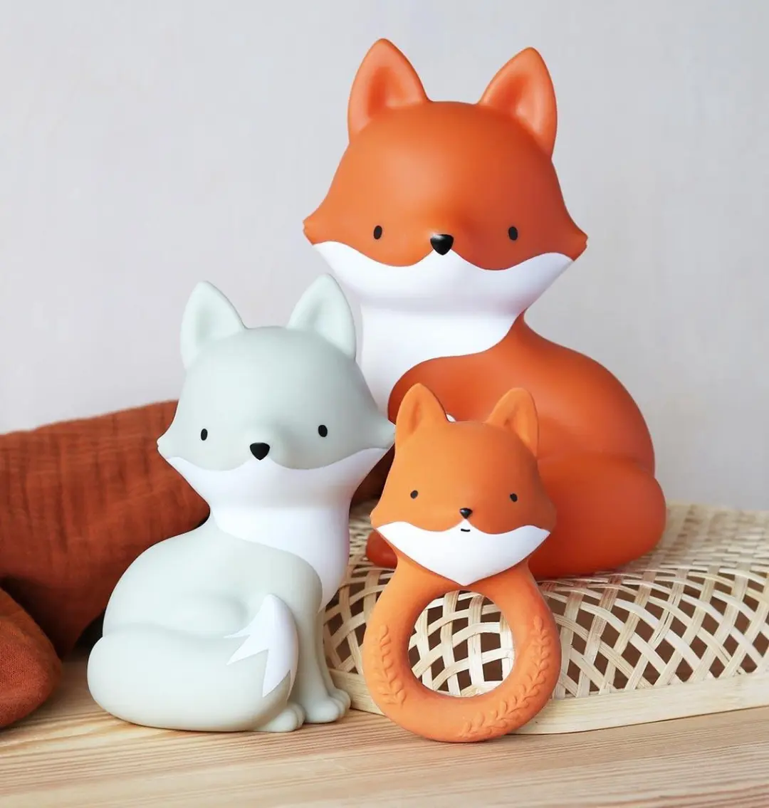 A Little Lovely Company Vos Spaarpot - Oranje