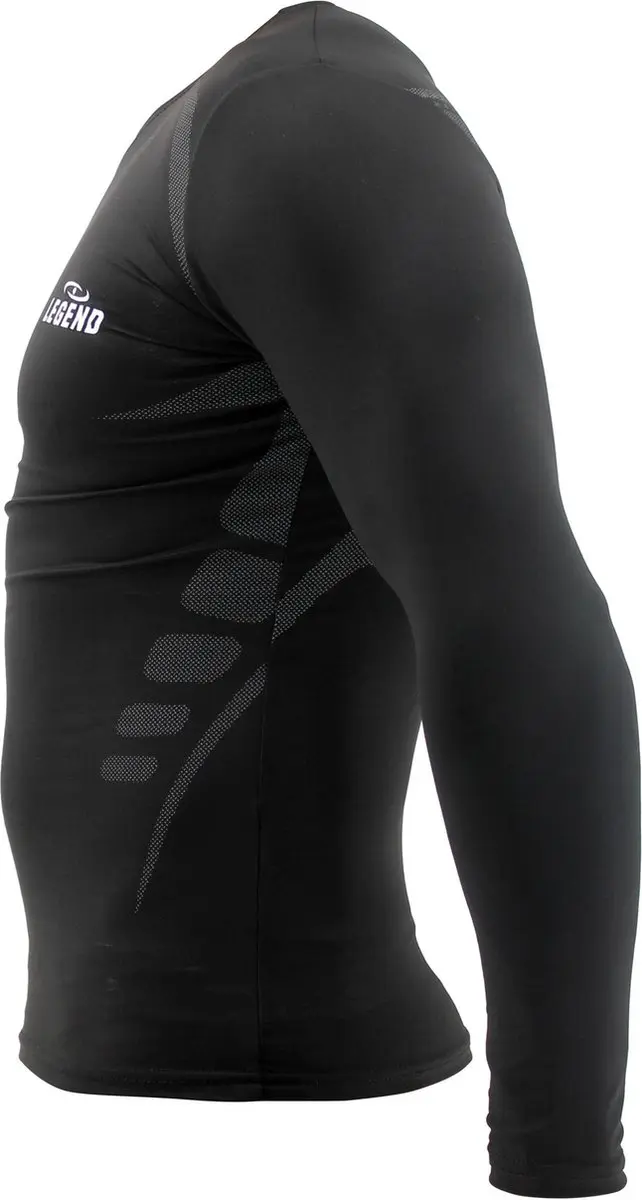 Legend MMA Fitness Dry-Fit Longsleeve Y4110001 - S - Zwart