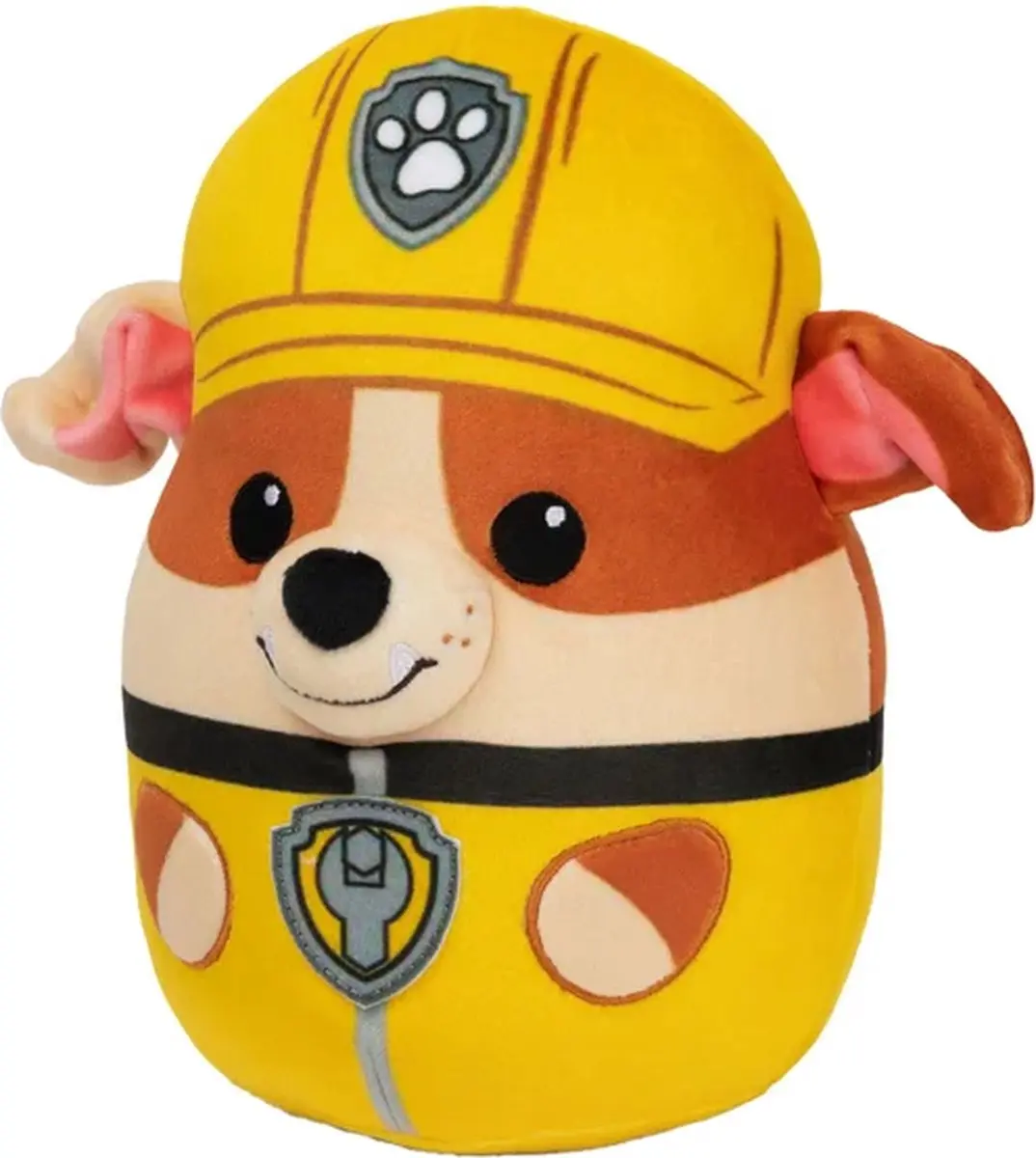 PAW Patrol Rubble Knijpknuffel 20cm - afbeelding 6 van 6