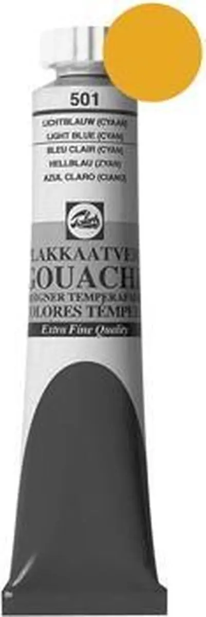 Talens Gouache Extra Fine Gele Okker 20ml