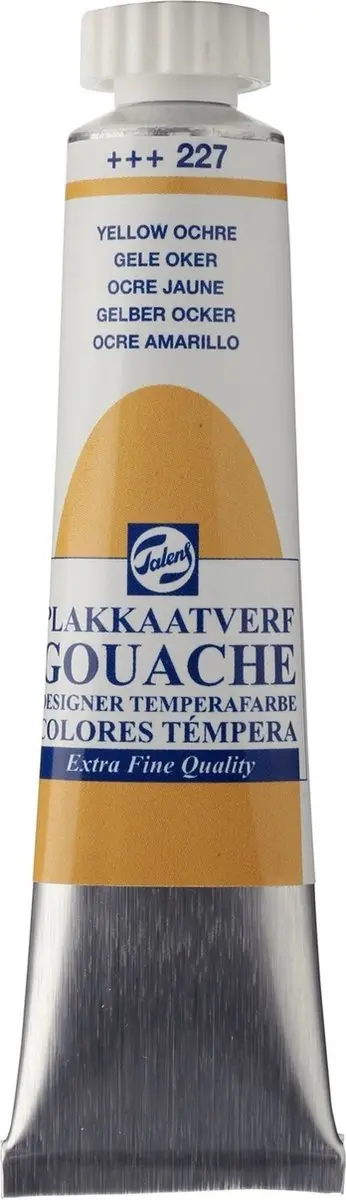 Talens Gouache Extra Fine Gele Okker 20ml