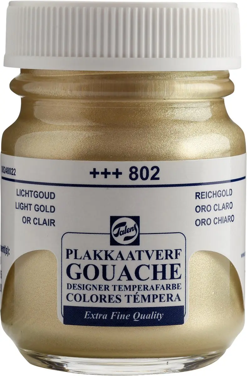 Royal Talens Gouache Verf Extra Fijn 50ml - Licht Goud
