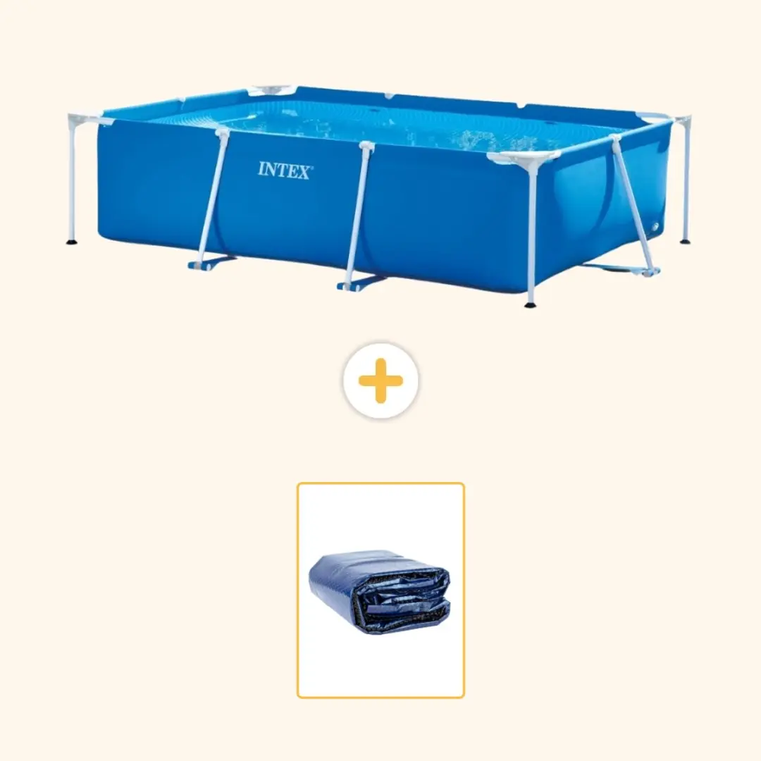 Intex Rechthoekig Frame Zwembad 260x160x65cm