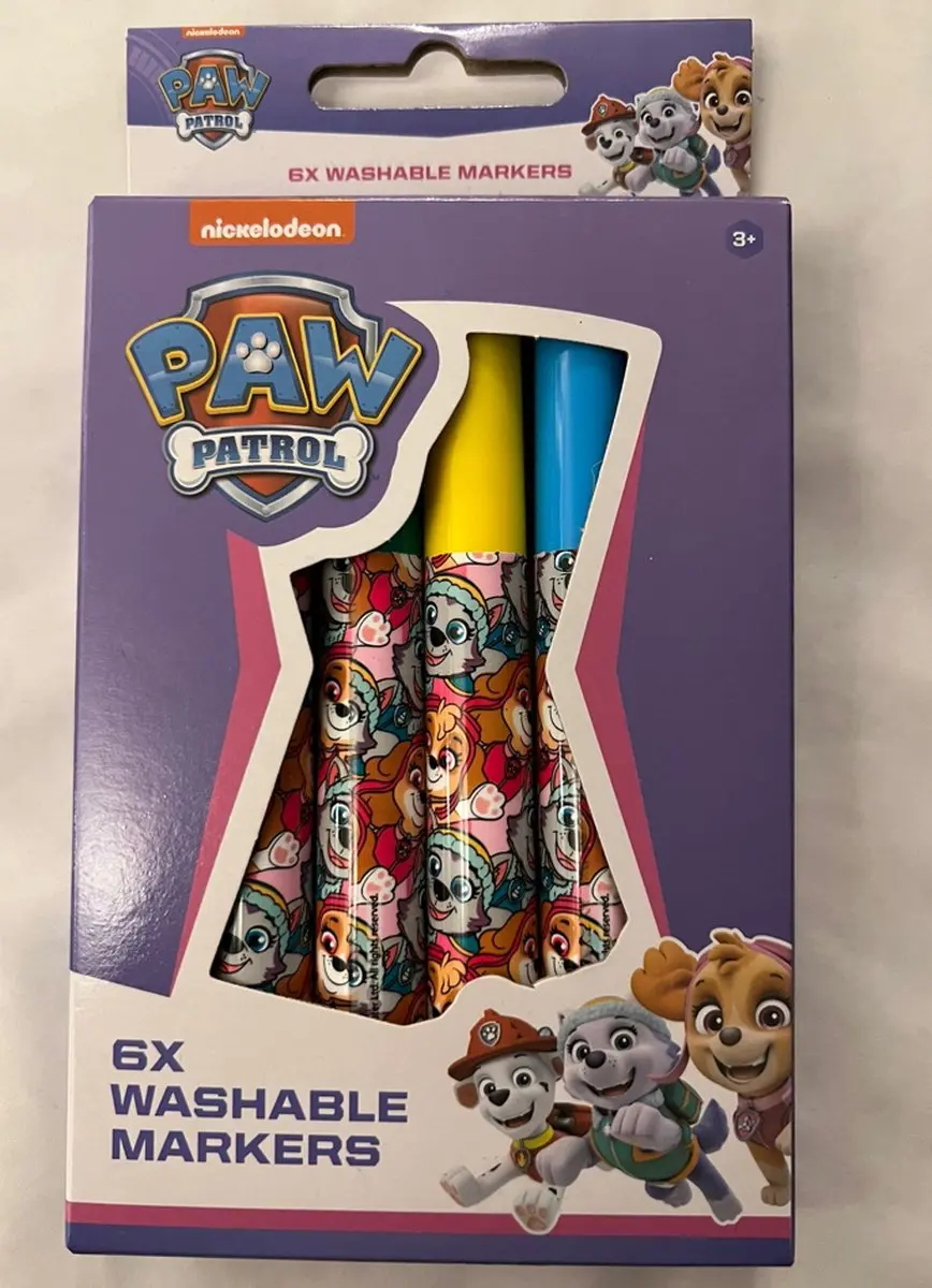 PAW Patrol Uitwasbare Stiften