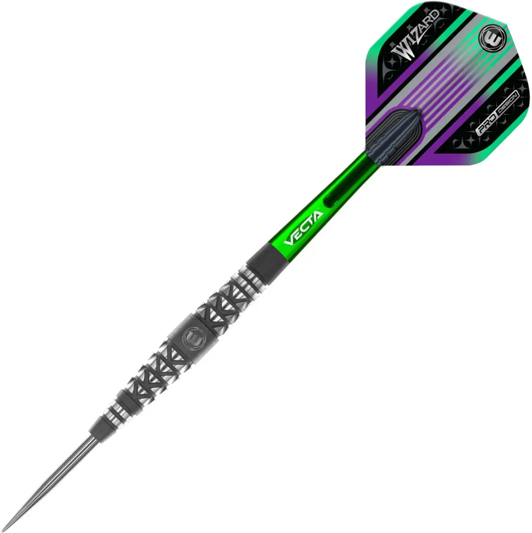 Winmau Simon Whitlock Atomised 90% Dartpijlen - 3 Stuks - Groen/Paars/Zilver - afbeelding 6 van 6