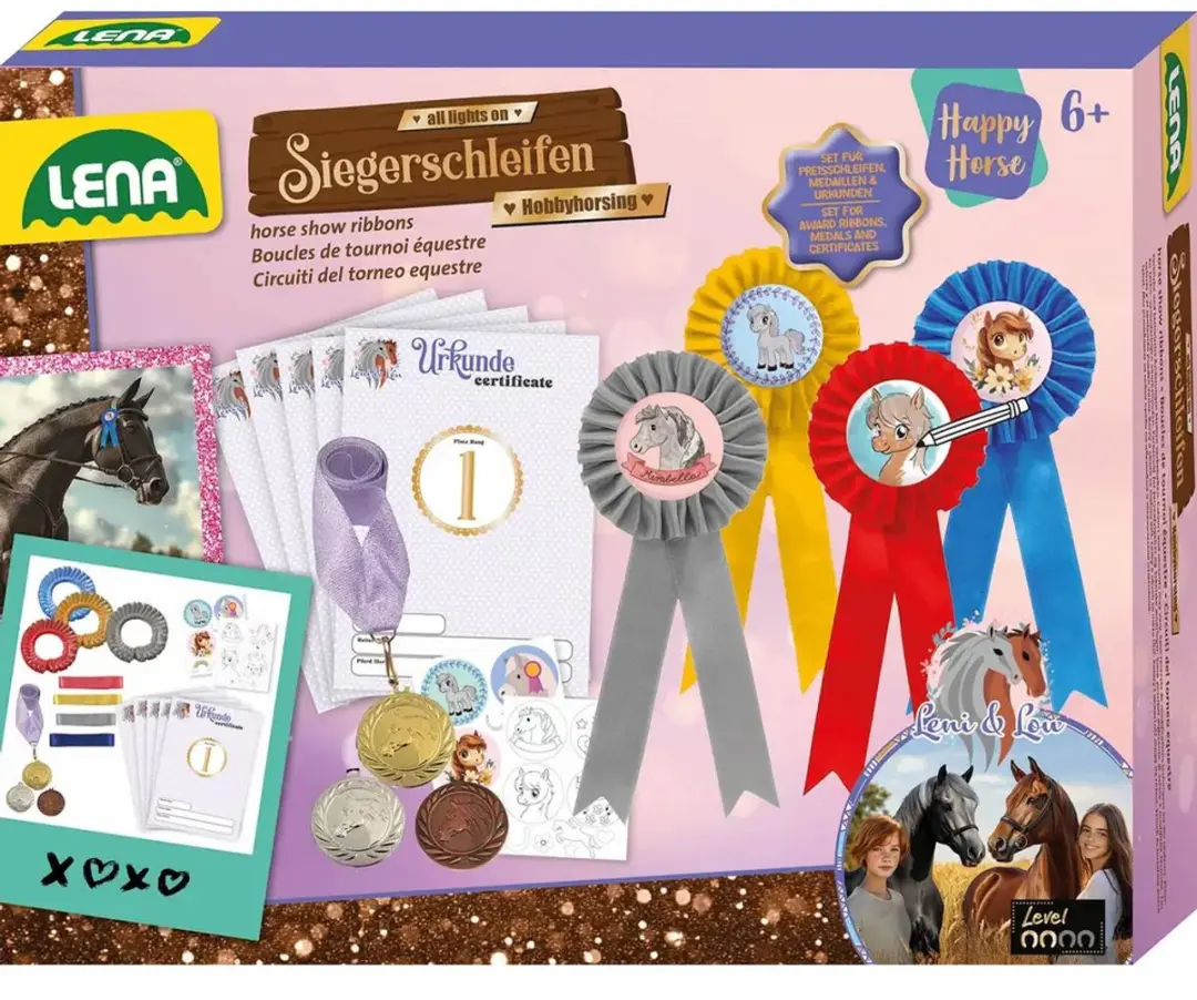 Lena Hobby Horsing Winnaarstrikken Knutselset